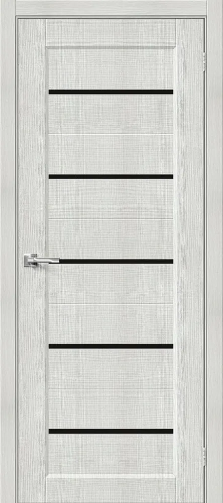 Фото Межкомнатная дверь Мода-22 Black Line Bianco Melinga BR6067